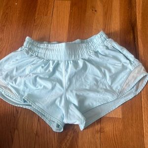 Hotty hot blue lululemon shorts
